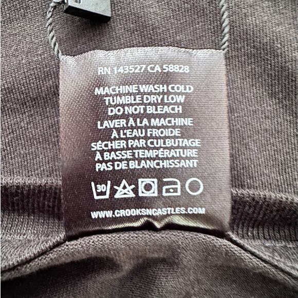 Crooks & Castles Graphic Tee - XL Men's -‎ Streetwear Staple - NWT - Picture 5 of 5